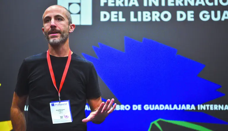 Daniel Benchimol en la Feria Internacional del Libro de Guadalajara
